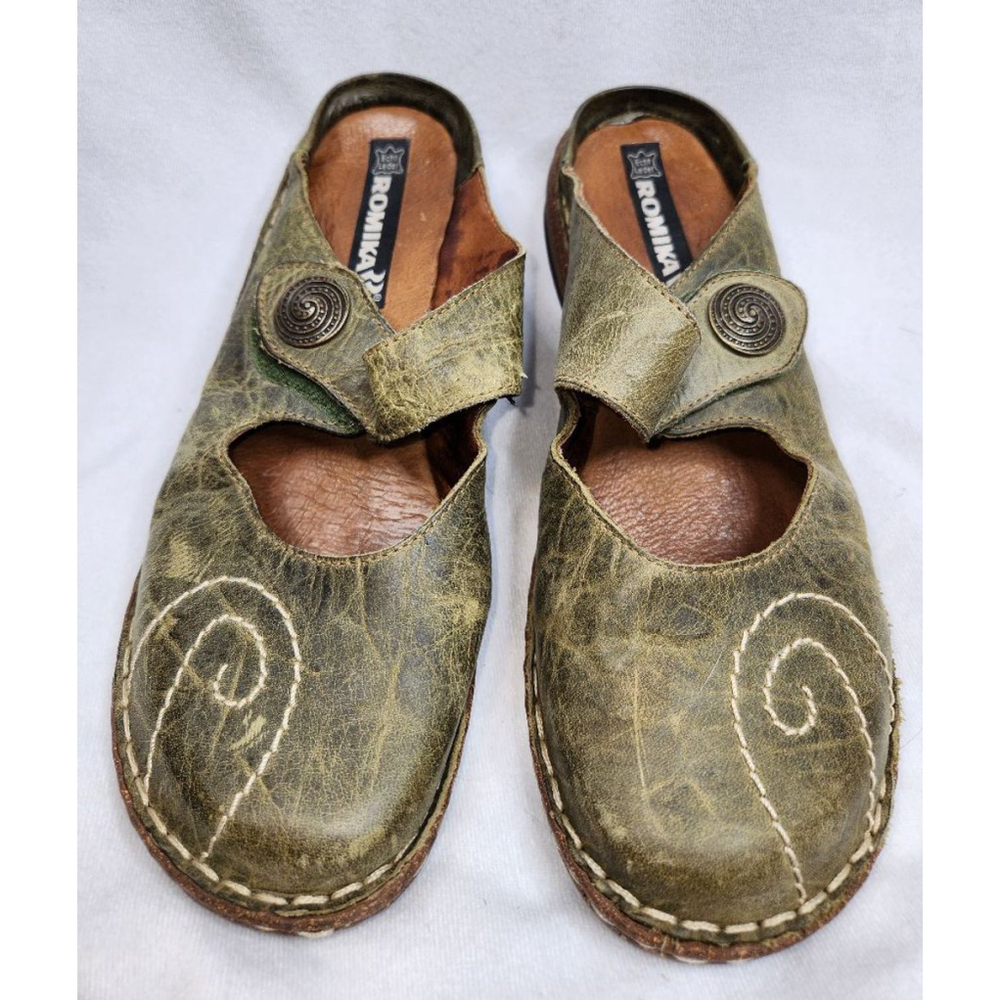 Romika | Sandle | Women | Olive Green | Size 10